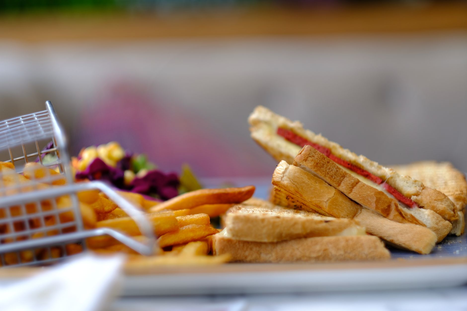 Bocadillo de Calamares Madrid Street Food local dish at Bar La Campana Madrid